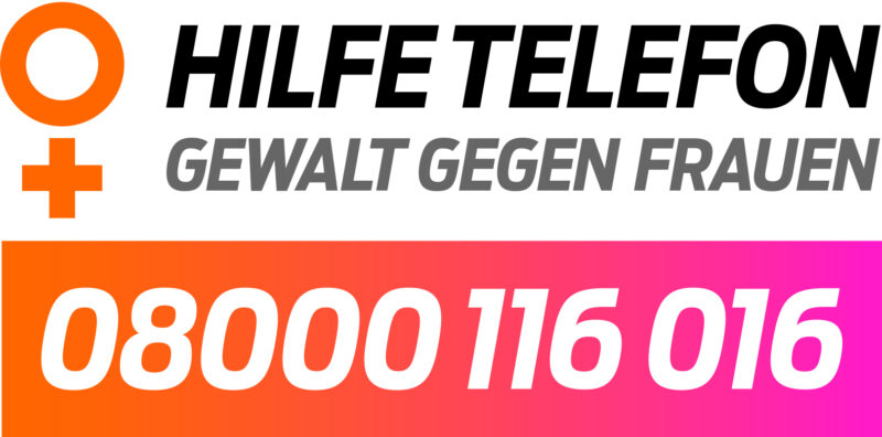 BFZ Logo Hilfetelefon 2018 auf weiss 4c