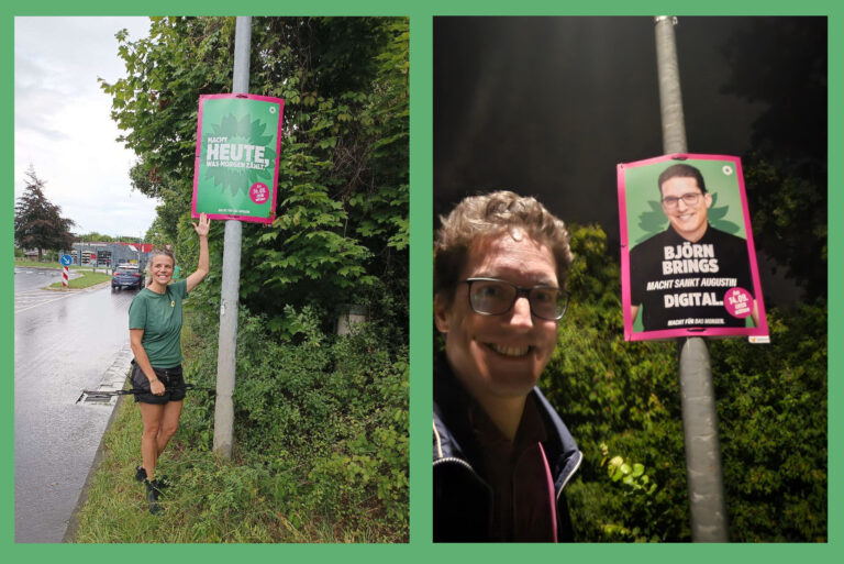 Der Wahlkampf hat begonnen ….